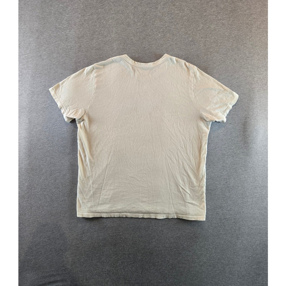 Imogene and Willie T-Shirt Mens XL Cream Peach Truck Made in USA Cotton - Picture 2 of 10